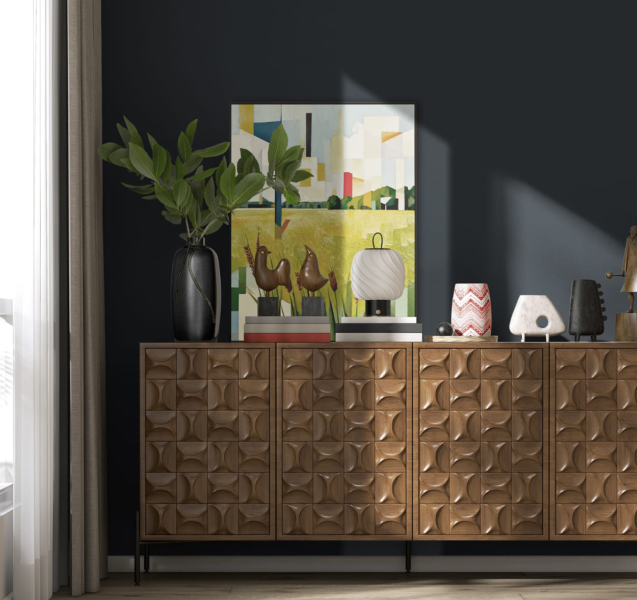 Обои Hygge Сделано в России Баса MIR6 011/3 10,05×1 фото в интерьере